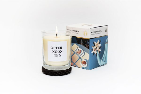 afternoon tea candle