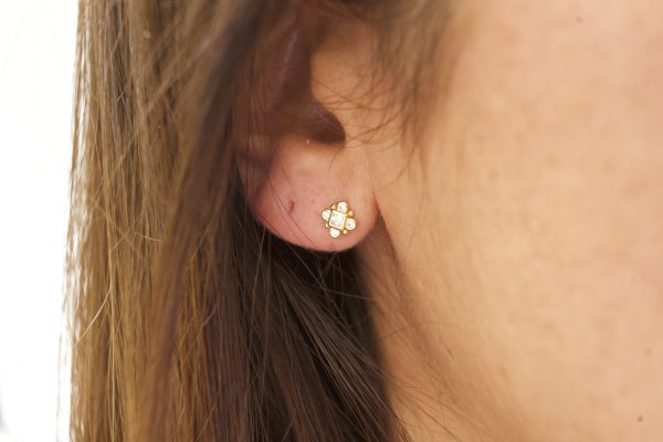 City earrings