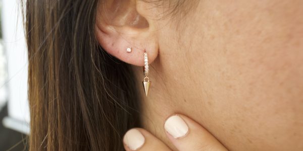 Rock earrings