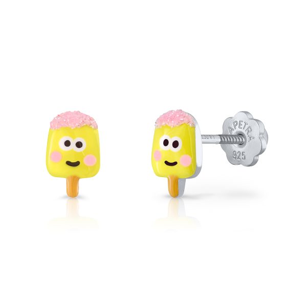 yellow popsicle lapetra earrings