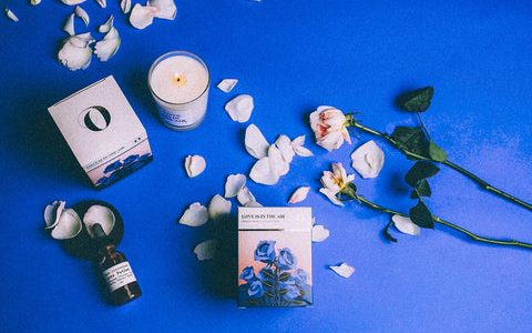 love is in the air candle