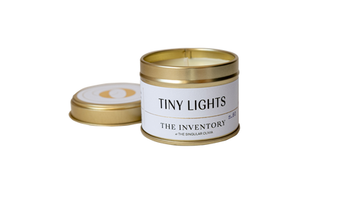 tiny lights candle