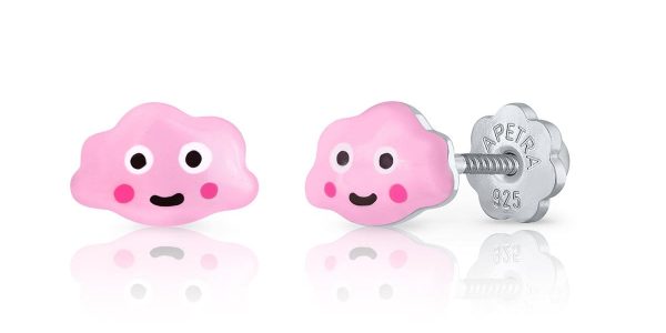 pink cloud lapetra earrings