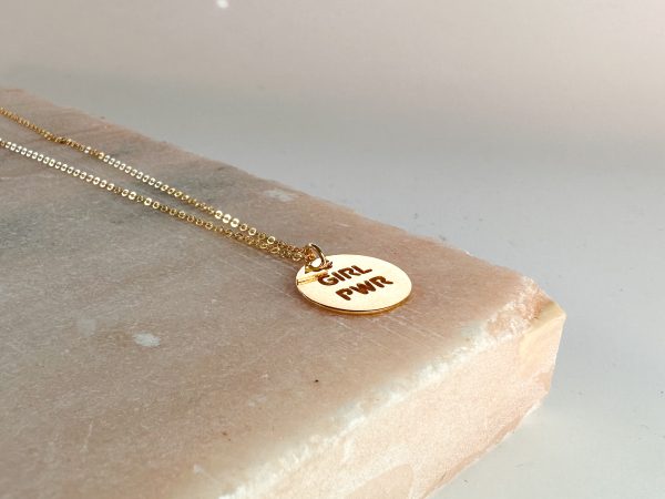 girl power necklace
