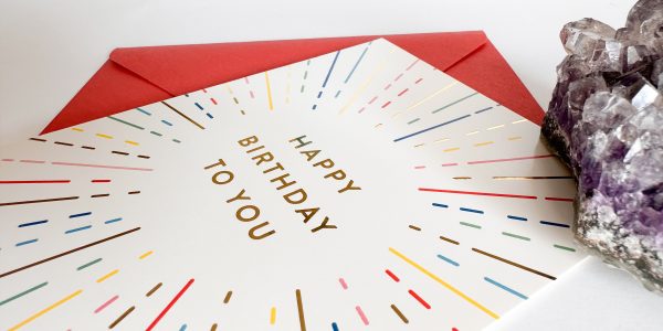 happy birthday to you postcard