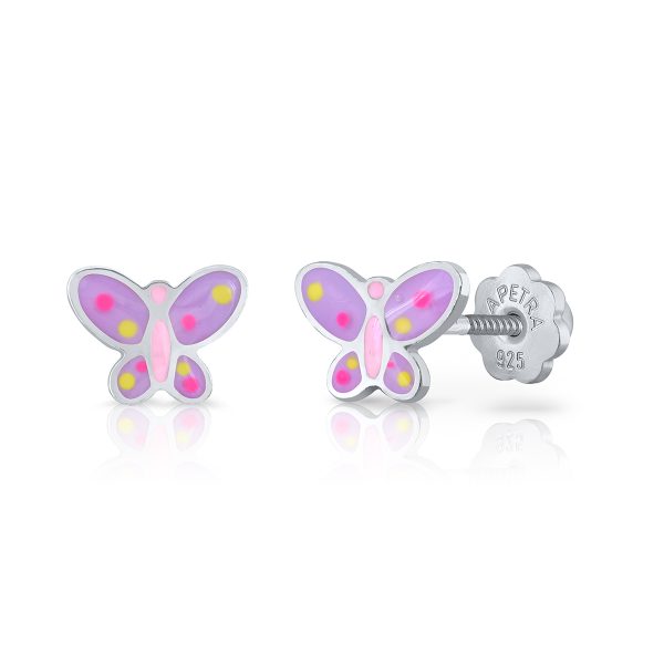 vanesa purple butterfly lapetra earrings